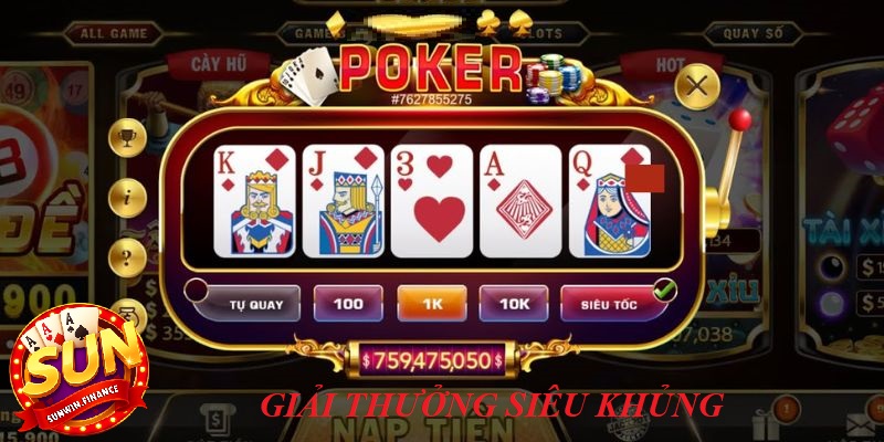 tong gia tri nhan thuong sieu khung Tổng giá trị giải thưởng nhận siêu khủng